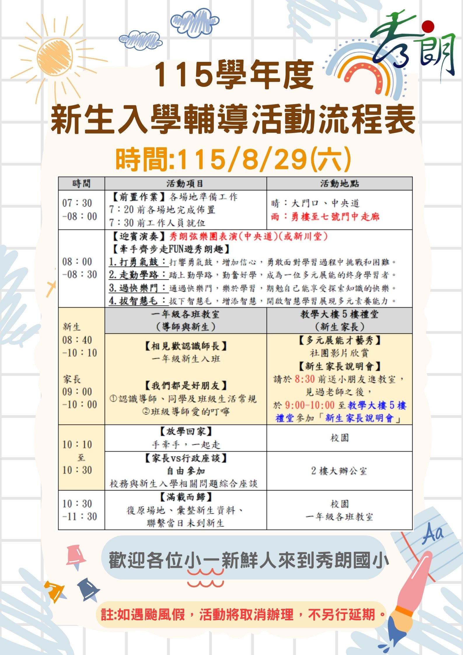 115新生入學輔導